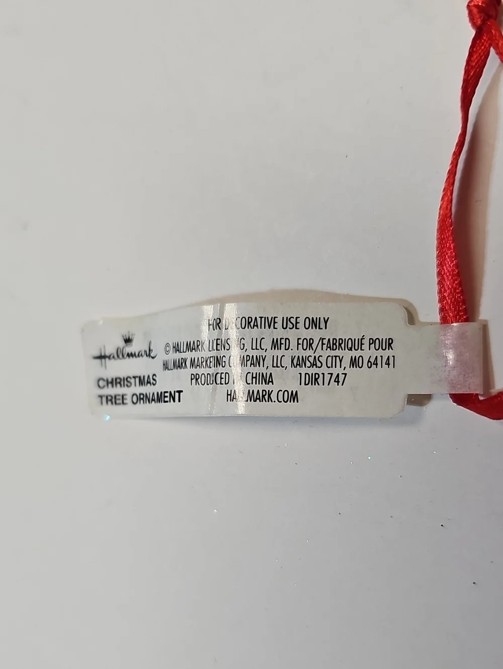 Hallmark new tag